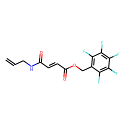 Fumaric acid, monoamide, N-allyl-, pentafluorobenzyl ester