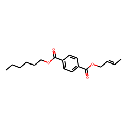 Terephthalic acid, but-2-enyl hexyl ester
