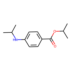 Benzoic acid, 4-isopropylamino-, isopropyl ester