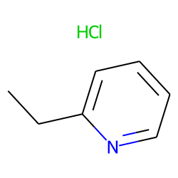 Pyridine, 2-ethyl-, hydrochloride