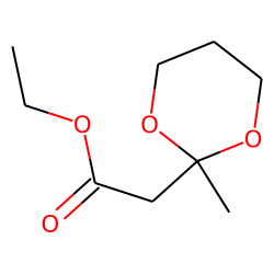 1,3-Dioxolane-2-acetic acid, 2,4-dimethyl-, ethyl ester