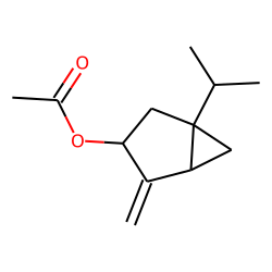 Bicyclo[3.1.0]hexan-3-ol, 4-methylene-1-(1-methylethyl)-, acetate