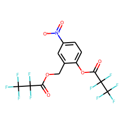 2-Hydroxy-5-nitrobenzyl alcohol, bis(pentafluoropropionate)