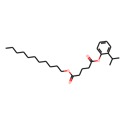 Glutaric acid, 2-isopropylphenyl undecyl ester