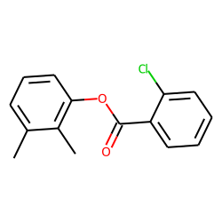 2-Chlorobenzoic acid, 2,3-dimethylphenyl ester