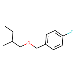(4-Fluorophenyl) methanol, 2-methylbutyl ether