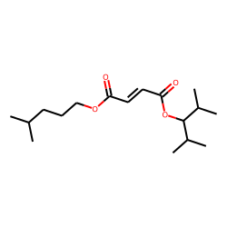 Fumaric acid, 2,4-dimethylpent-3-yl isohexyl ester