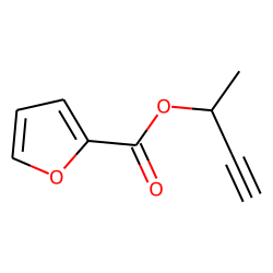 2-Furoic acid, but-3-yn-2-yl ester