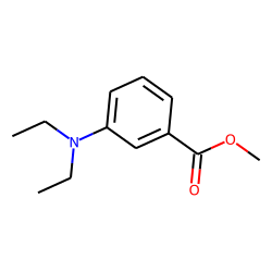 Benzoic acid, 3-(diethylamino)-, methyl ester