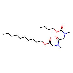 Sarcosylsarcosine, n-butoxycarbonyl-, decyl ester