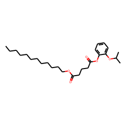 Glutaric acid, dodecyl 2-isopropoxyphenyl ester