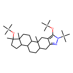 3'-Hydroxystanozolol, per-TMS