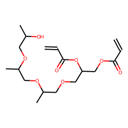 diacrylate of tri-propoxylated glycerol (Acrylic acid 2-{2-acryloyloxy-3-[2-(2-hydroxy-propoxy)-propoxy]-propoxy}-1-methyl-ethyl ester)