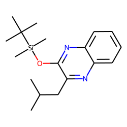 2-(tert-Butyl-dimethyl-silanyloxy)- 3-(2-methylpropyl)-quinoxaline