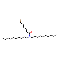 Hexanamide, N,N-didecyl-6-bromo-