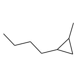 trans-1-Butyl-2-methylcyclopropane