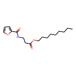 «beta»-Alanine, N-(2-furoyl)-, nonyl ester