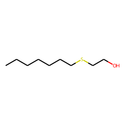 2-Hydroxyethyl heptyl sulfide