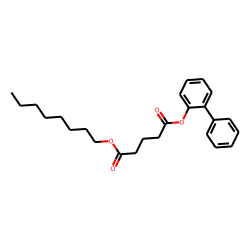Glutaric acid, 2-biphenyl octyl ester