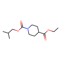 Isonipecotic acid, N-isobutoxycarbonyl-, ethyl ester