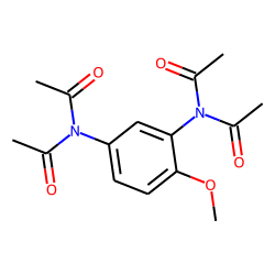 4-Methoxybenzene-1,3-diamine, N1,N1,N3,N3-tetraacetyl-