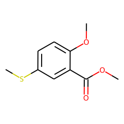 5-(Methylthio)-Salicylic acid, O,O'-dimethyl-