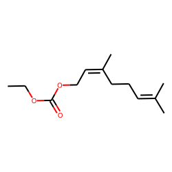 (E)-3,7-Dimethylocta-2,6-dienyl ethyl carbonate