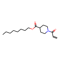Isonipecotic acid, N-acryloyl-, octyl ester