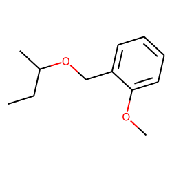 2-Methoxybenzyl alcohol, 1-methylpropyl ether
