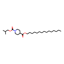 Isonipecotic acid, N-isobutoxycarbonyl-, pentadecyl ester