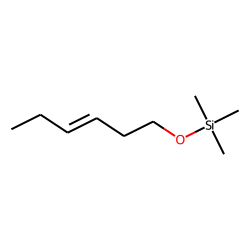 trans-3-Hexen-1-ol, trimethylsilyl ether