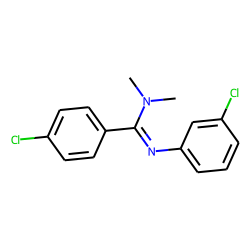 N,N-Dimethyl-N'-(3-chlorophenyl)-p-chlorobenzamidine