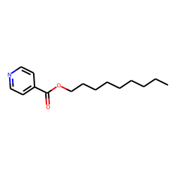 Isonicotinic acid, nonyl ester