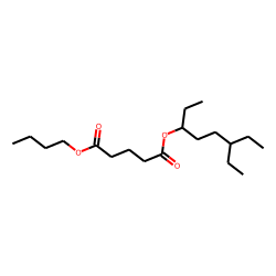 Glutaric acid, butyl 6-ethyloct-3-yl ester