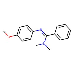 N,N-Dimethyl-N'-(4-methoxyphenyl)-benzamidine