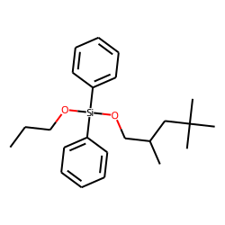 Silane, diphenylpropoxy(2,4,4-trimethylpentyloxy)-