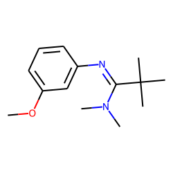 N,N-Dimethyl-N'-(3-methoxyphenyl)-pivalamidine