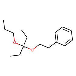 Silane, diethyl(2-phenylethoxy)propoxy-