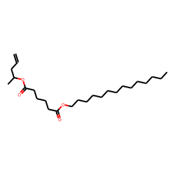 Adipic acid, pent-4-en-2-yl tetradecyl ester