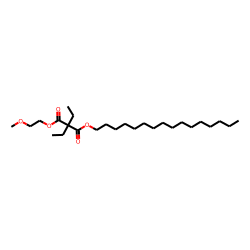 Diethylmalonic acid, hexadecyl 2-methoxyethyl ester