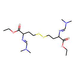 L-Homocystine, N,N'-bis(dimethylaminomethylene)-, diethyl ester
