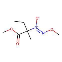 1-(1-Methoxycarbonyl-1-methylpropyl)-2-methoxydiazen-1-oxide