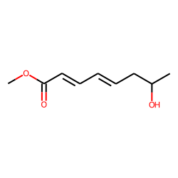 2,4-Octadienoic acid, 7-hydroxy-, methyl ester, [R-(E,E)]-