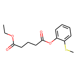 Glutaric acid, ethyl 2-(methylthio)phenyl ester