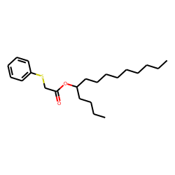 (Phenylthio)acetic acid, 5-tetradecyl ester