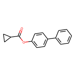 Cyclopropanecarboxylic acid, 4-biphenyl ester