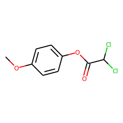 Dichloroacetic acid, 4-methoxyphenyl ester