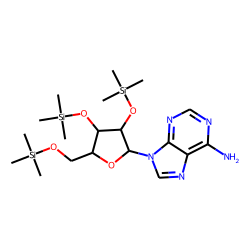 Adenosine, 2',3',5'-tris-O-TMS