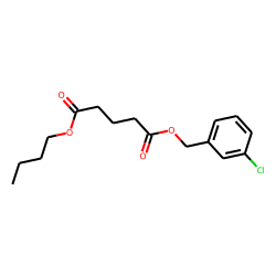 Glutaric acid, butyl 3-chlorobenzyl ester