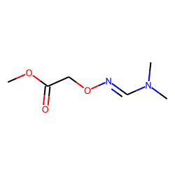 O-(Carboxymethyl)hydroxylamine, N-dimethylaminomethylene-, methyl ester